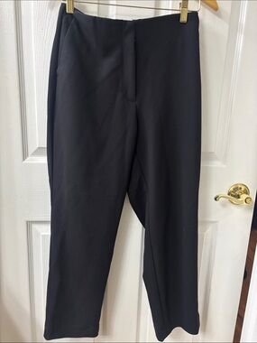 LOFT Black Women's Straight-Leg Dress Pants